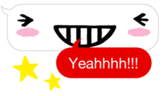 Speak Speech Balloon sticker #5683810