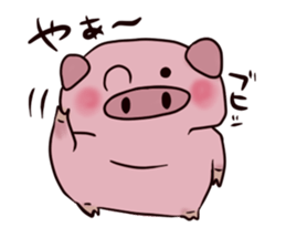 Tomorrow of pig sticker #5683878