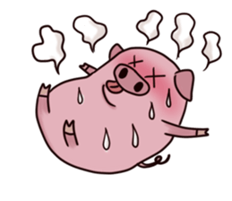 Tomorrow of pig sticker #5683911