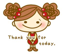 moka&moko Sticker2 English ver. sticker #5684116