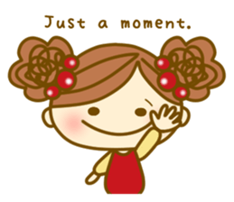 moka&moko Sticker2 English ver. sticker #5684118