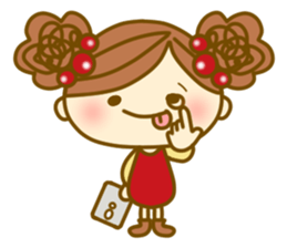 moka&moko Sticker2 English ver. sticker #5684123