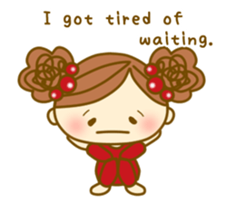 moka&moko Sticker2 English ver. sticker #5684126