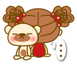 moka&moko Sticker2 English ver. sticker #5684131