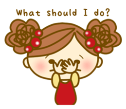 moka&moko Sticker2 English ver. sticker #5684136