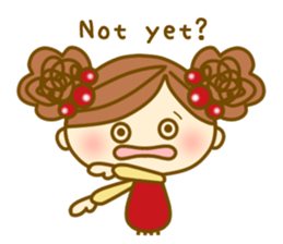 moka&moko Sticker2 English ver. sticker #5684143