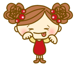 moka&moko Sticker2 English ver. sticker #5684144