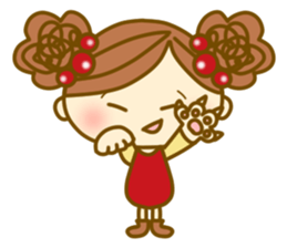 moka&moko Sticker2 English ver. sticker #5684145