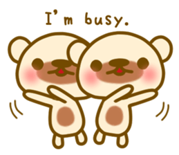 moka&moko Sticker2 English ver. sticker #5684146