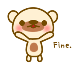 moka&moko Sticker2 English ver. sticker #5684148