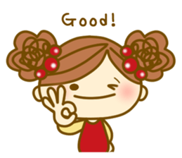 moka&moko Sticker2 English ver. sticker #5684152