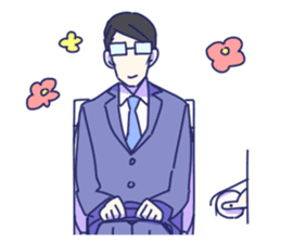 Daily Life of the couple, Male. ver.2 sticker #5684238