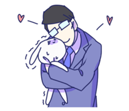 Daily Life of the couple, Male. ver.2 sticker #5684250