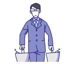 Daily Life of the couple, Male. ver.2 sticker #5684261