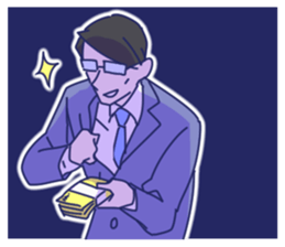 Daily Life of the couple, Male. ver.2 sticker #5684262