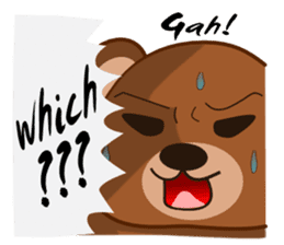 Oh my gah! "MOTE-KUMA" sticker #5684316