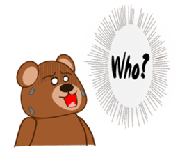 Oh my gah! "MOTE-KUMA" sticker #5684323