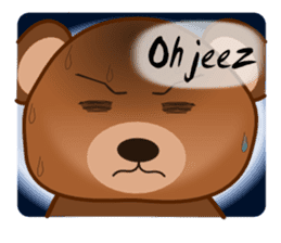 Oh my gah! "MOTE-KUMA" sticker #5684326