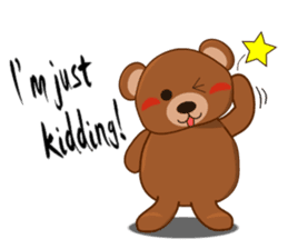 Oh my gah! "MOTE-KUMA" sticker #5684328