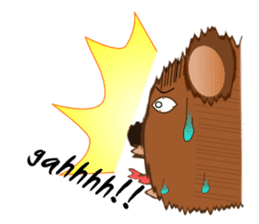 Oh my gah! "MOTE-KUMA" sticker #5684331