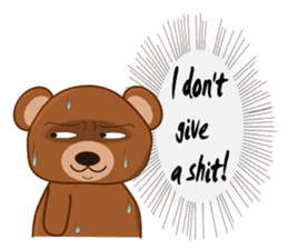 Oh my gah! "MOTE-KUMA" sticker #5684332