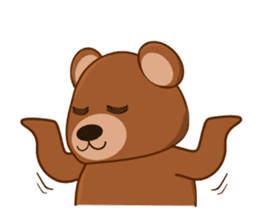 Oh my gah! "MOTE-KUMA" sticker #5684334