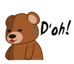 Oh my gah! "MOTE-KUMA" sticker #5684338