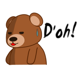 Oh my gah! "MOTE-KUMA" sticker #5684338