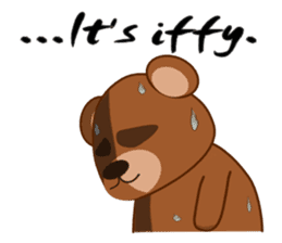 Oh my gah! "MOTE-KUMA" sticker #5684339