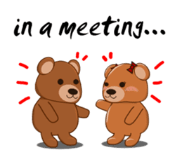 Oh my gah! "MOTE-KUMA" sticker #5684341