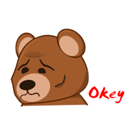 Oh my gah! "MOTE-KUMA" sticker #5684347
