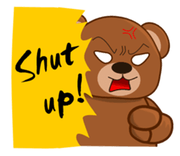 Oh my gah! "MOTE-KUMA" sticker #5684351