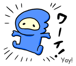 Yuru yuru Ninja(English) sticker #5684572
