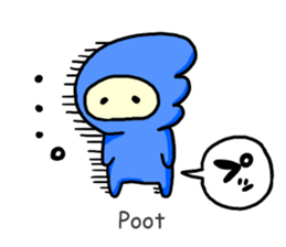 Yuru yuru Ninja(English) sticker #5684579