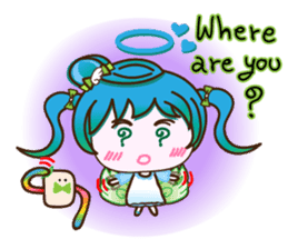 AngelTo : Nature's Angel sticker #5684605