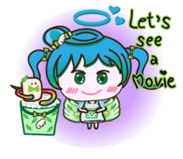 AngelTo : Nature's Angel sticker #5684615