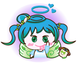 AngelTo : Nature's Angel sticker #5684625