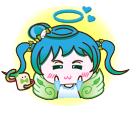 AngelTo : Nature's Angel sticker #5684629