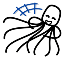 Sting the Box Jellyfish sticker #5684893