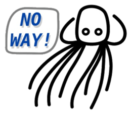 Sting the Box Jellyfish sticker #5684899