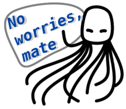 Sting the Box Jellyfish sticker #5684901