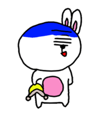 Daily life of the funny rabbit sticker #5685003