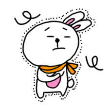 Daily life of the funny rabbit sticker #5685006