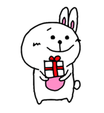 Daily life of the funny rabbit sticker #5685008