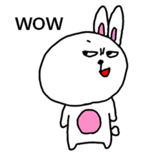 Daily life of the funny rabbit sticker #5685009