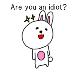 Daily life of the funny rabbit sticker #5685013