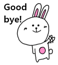 Daily life of the funny rabbit sticker #5685014