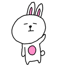 Daily life of the funny rabbit sticker #5685015
