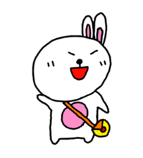 Daily life of the funny rabbit sticker #5685017
