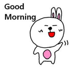 Daily life of the funny rabbit sticker #5685022